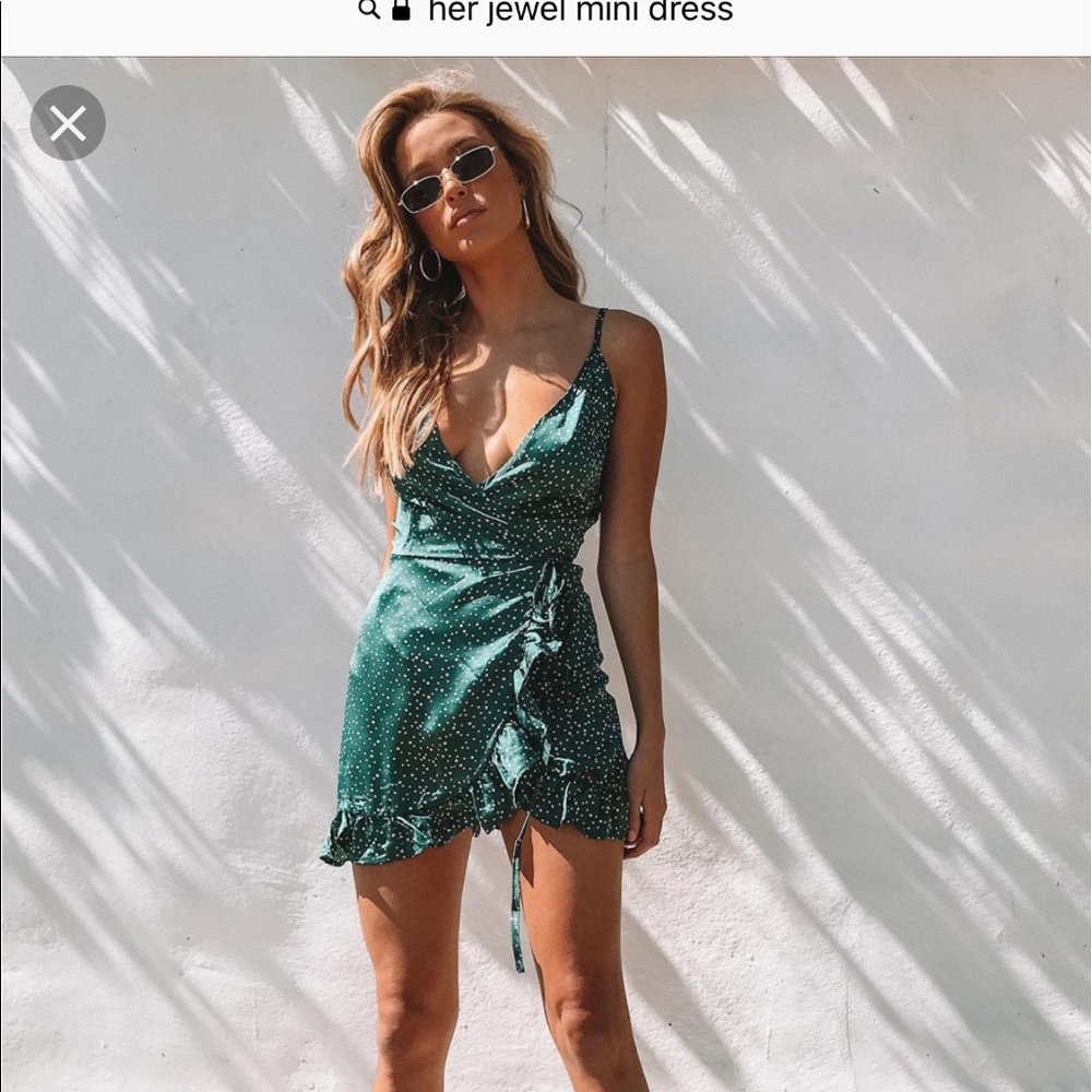 Princess Polly Green Dress